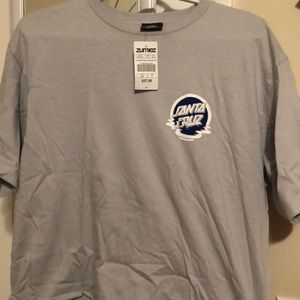 Santa Cruz Cropped Light blue shirt